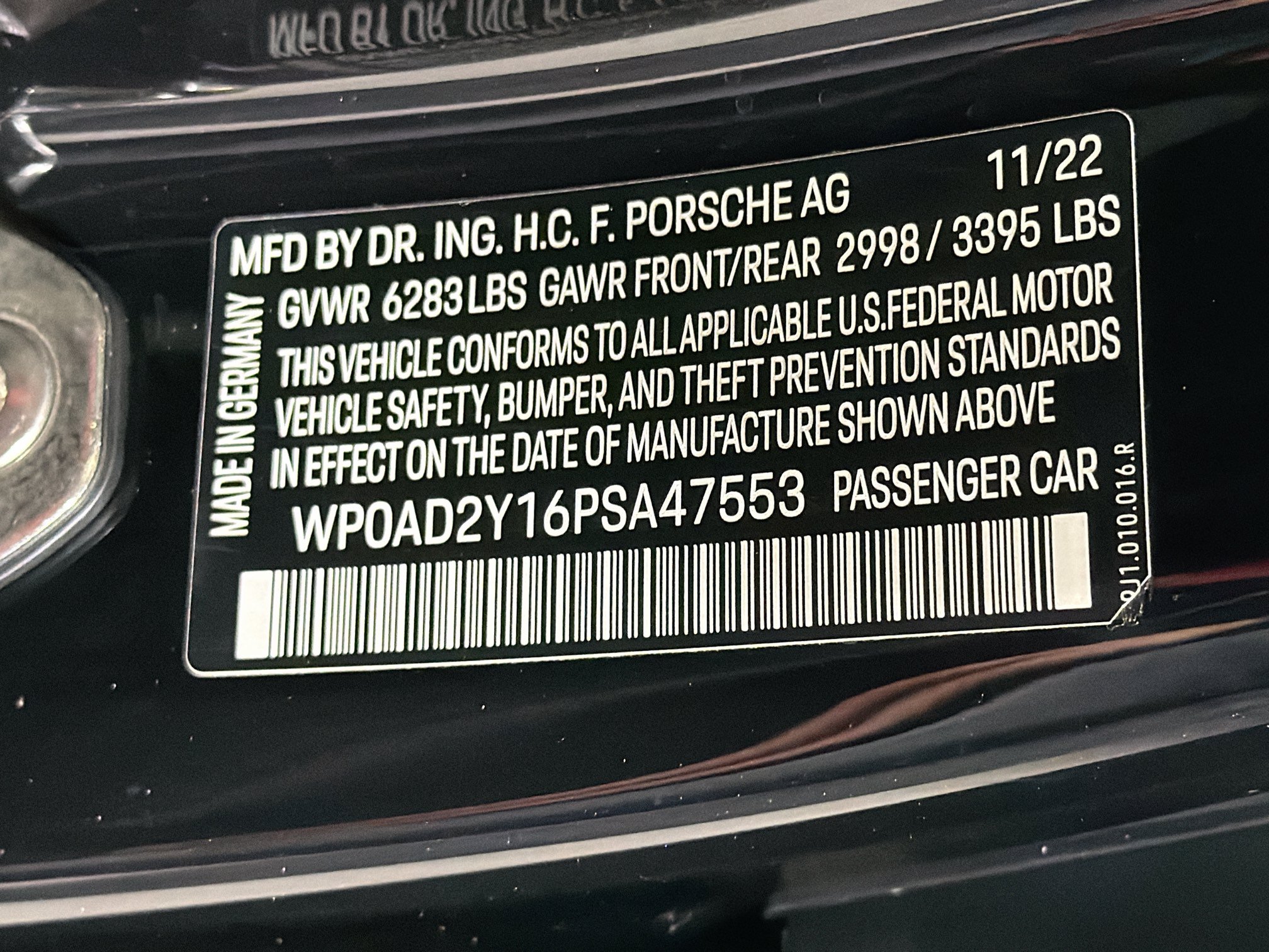 Certified 2023 Porsche Taycan GTS AWD/4WD image 42