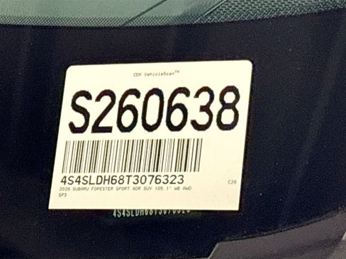 New 2026 Subaru Forester Sport AWD/4WD image 25