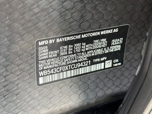 Used 2026 BMW iX xDrive45 w/ M Sport Package image 41