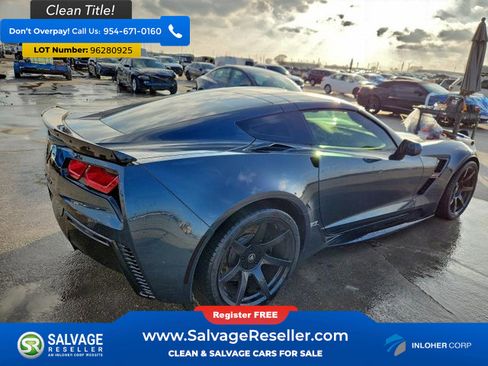 Used 2019 Chevrolet Corvette Grand Sport w/ Carbon Flash Badge Package image 4