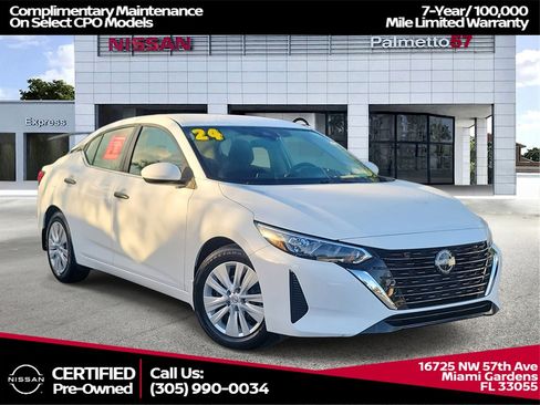 Certified 2024 Nissan Sentra S image 1