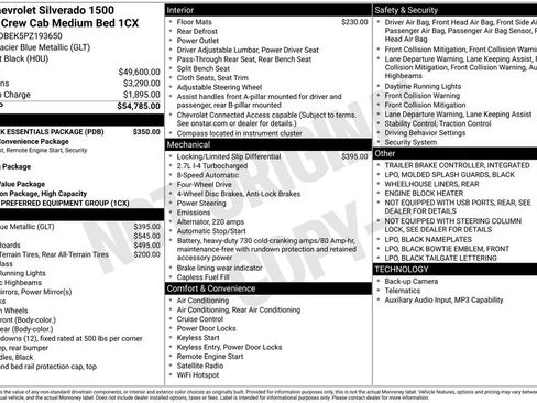 Certified 2023 Chevrolet Silverado 1500 Custom w/ LPO, Dark Essentials Package image 5