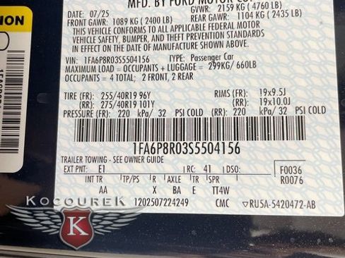 New 2025 Ford Mustang Dark Horse image 26