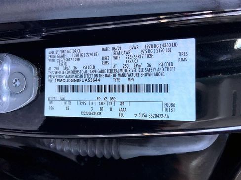 Used 2023 Ford Escape Active image 66