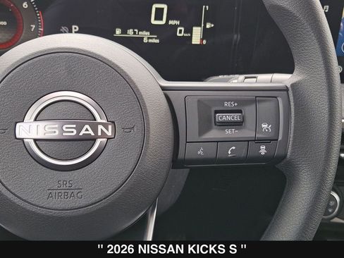 New 2026 Nissan Kicks S FWD image 24