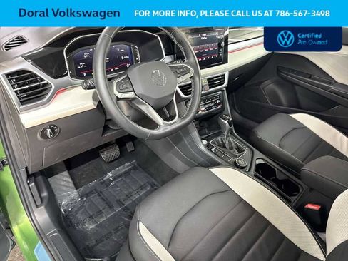Used 2025 Volkswagen Taos SEL w/ Black Wheel Plus Package image 13