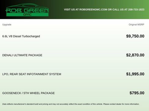 Used 2020 GMC Sierra 3500 Denali w/ Denali Ultimate Package image 5