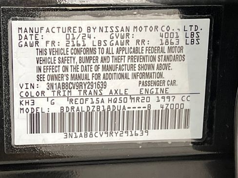 Used 2024 Nissan Sentra SV image 64