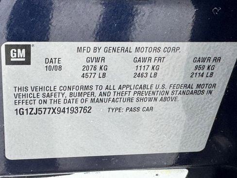 Used 2009 Chevrolet Malibu LT w/ HFV6 Engine Package image 21