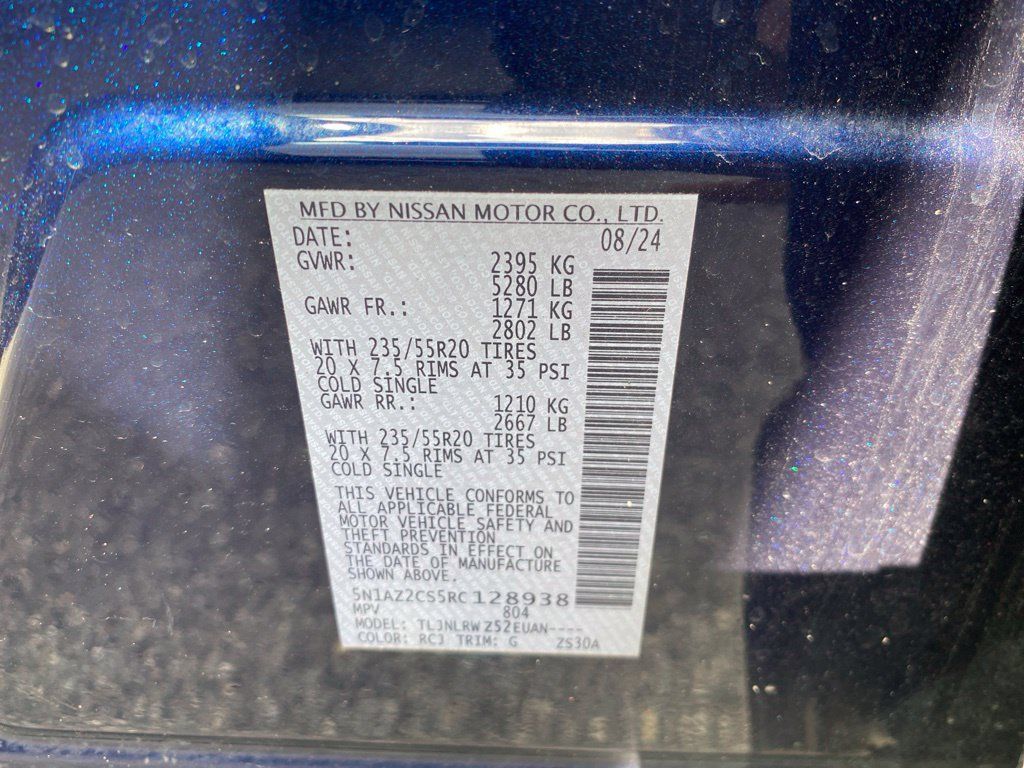 Used 2024 Nissan Murano SL AWD/4WD image 17