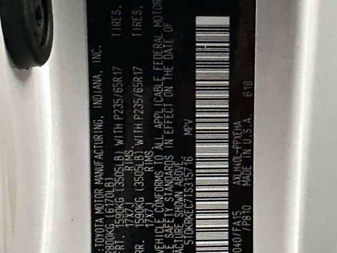 Used 2026 Toyota Sienna LE FWD image 37
