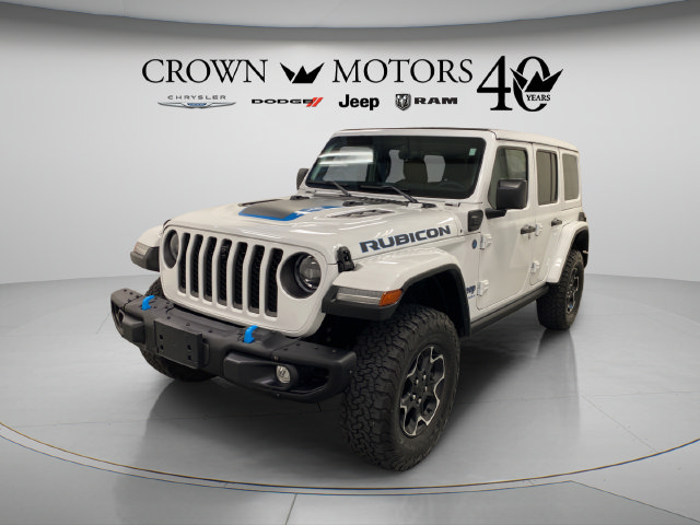Used 2023 Jeep Wrangler Unlimited Rubicon 4xe w/ Steel Bumper Group AWD/4WD image 11