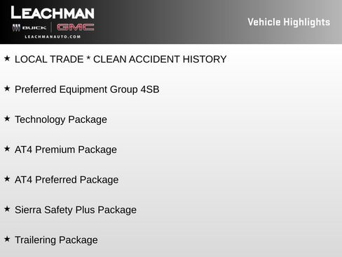 Used 2022 GMC Sierra 1500 AT4 w/ AT4 Premium Package AWD/4WD image 7