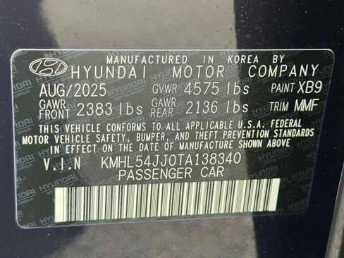 New 2026 Hyundai Sonata Limited image 21