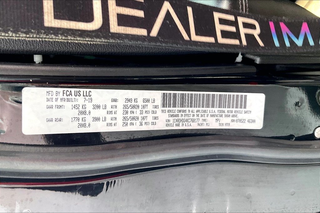 Used 2019 Dodge Durango GT w/ Blacktop Package RWD image 32