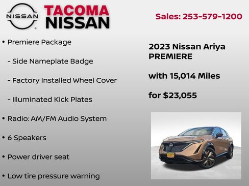 Used 2023 Nissan Ariya FWD image 6