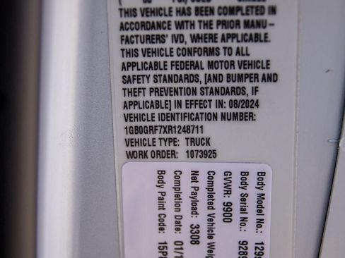 Used 2024 Chevrolet Express 3500 w/ Power Convenience Package RWD image 22
