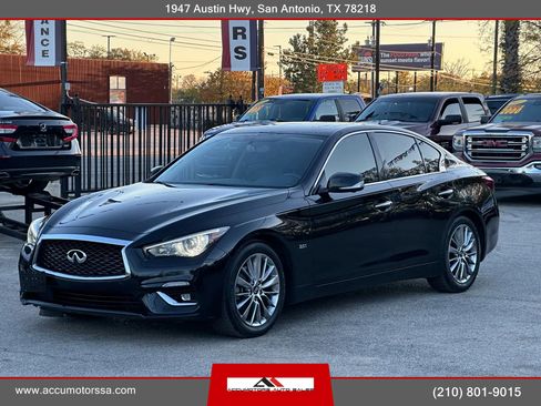 Used 2018 INFINITI Q50 Luxe w/ Sensory Package (Luxe) image 1