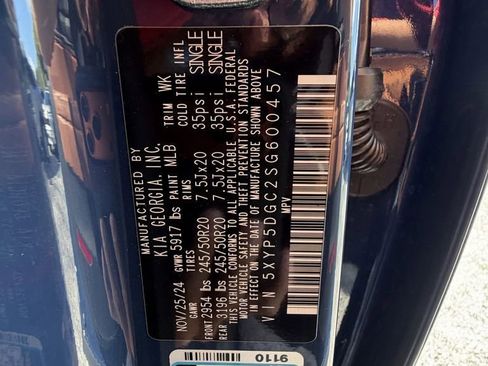 Certified 2025 Kia Telluride SX Prestige X-Line AWD/4WD image 34
