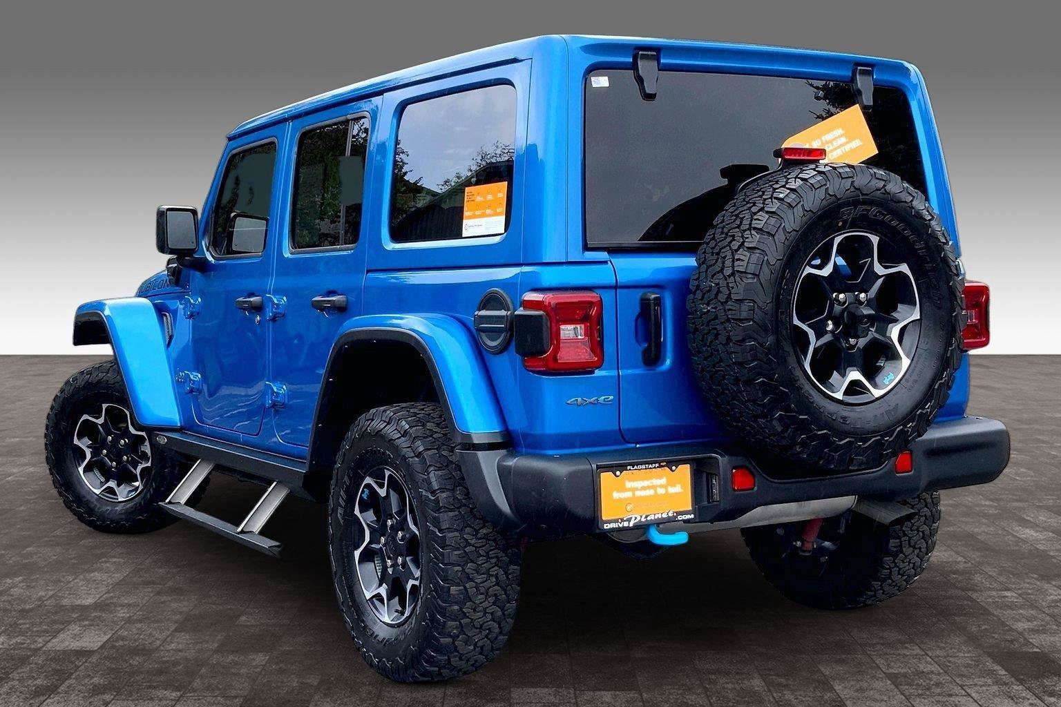 Certified 2023 Jeep Wrangler Unlimited Rubicon 4xe w/ Steel Bumper Group AWD/4WD image 11