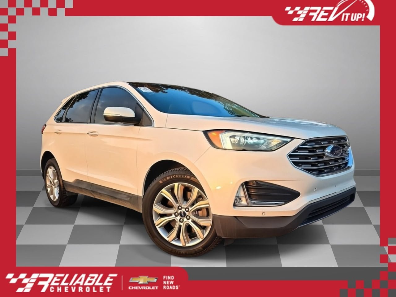 Used 2022 Ford Edge Titanium w/ Cargo Accessory Package AWD/4WD image 1
