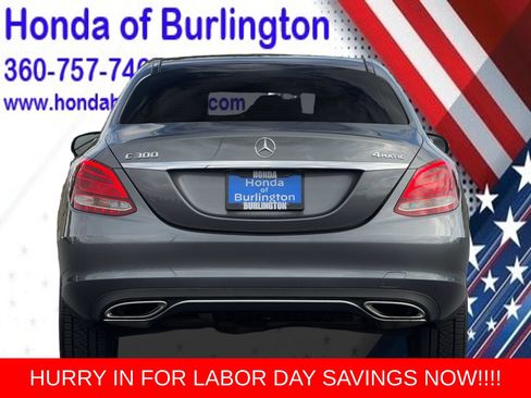 Used 2017 Mercedes-Benz C 300 4MATIC Sedan image 5