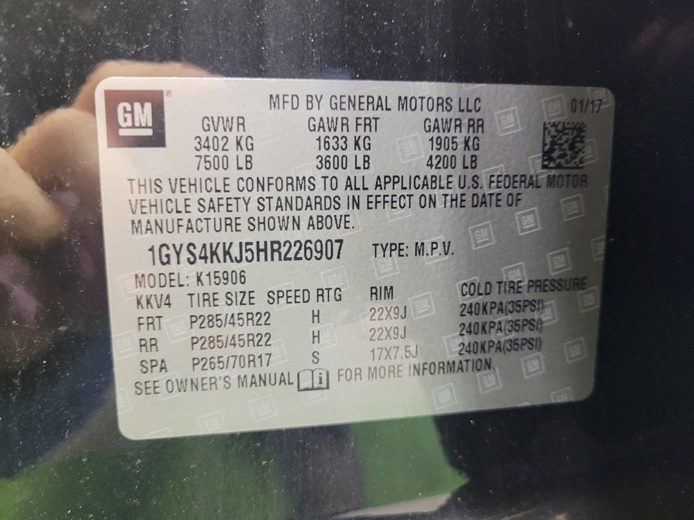 Used 2017 Cadillac Escalade ESV Platinum AWD/4WD image 33