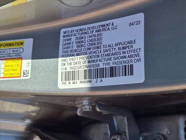 Used 2022 Honda Accord Sport image 25