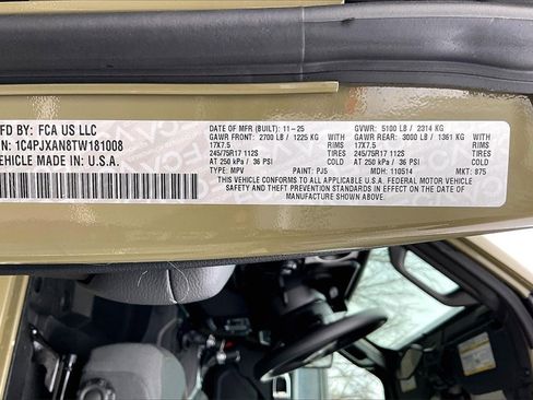 New 2026 Jeep Wrangler Sport image 13