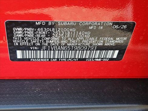 New 2026 Subaru WRX Limited AWD/4WD image 18