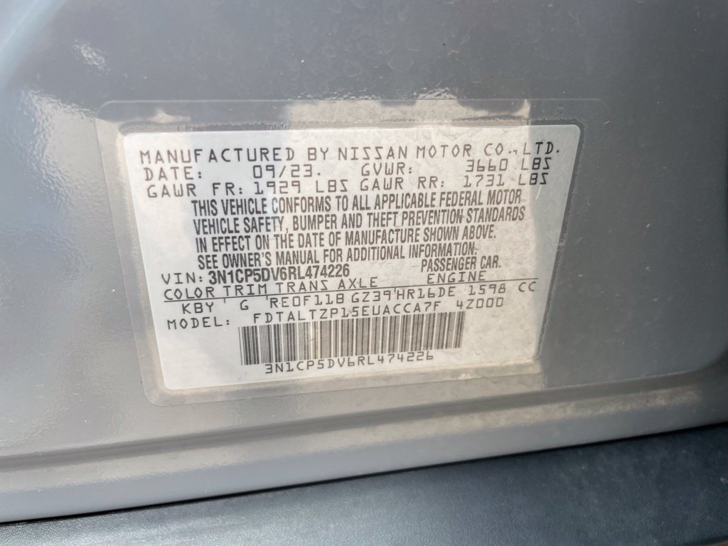 Used 2024 Nissan Kicks SR w/ SR Premium Package FWD image 35