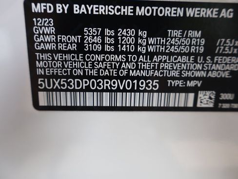 Used 2024 BMW X3 xDrive30i w/ Premium Package AWD/4WD image 42