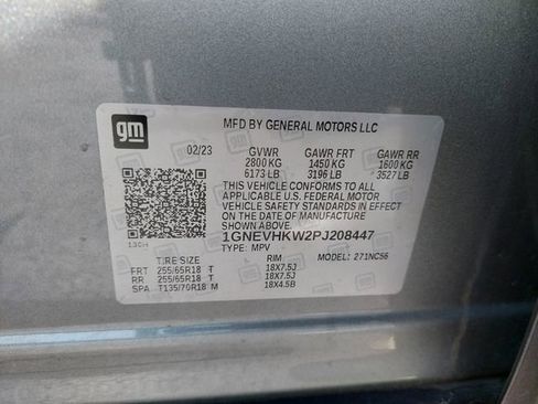 Used 2023 Chevrolet Traverse LT w/ Rear Camera Mirror Package AWD/4WD image 39