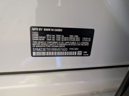 Used 2024 BMW X6 M Competition w/ Executive Package image 45