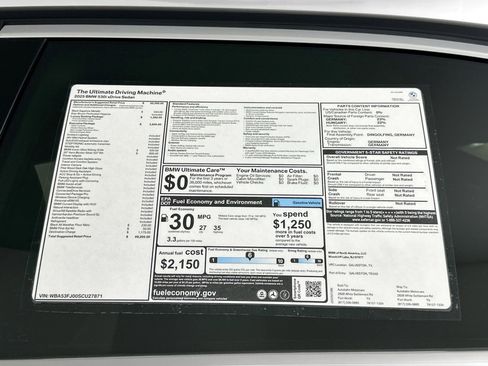 Certified 2025 BMW 530i xDrive w/ Executive Package image 22