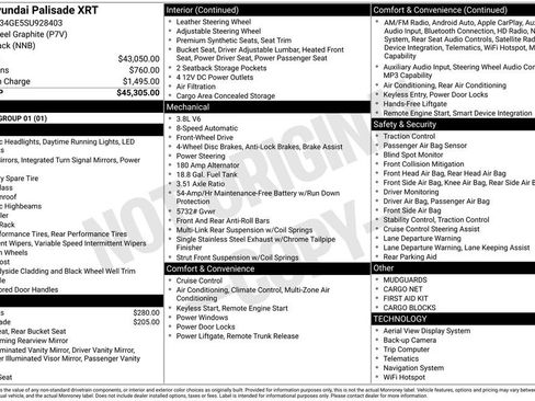 New 2025 Hyundai Palisade XRT image 32