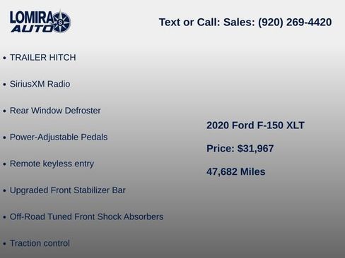 Used 2020 Ford F150 XLT w/ Equipment Group 301A Mid AWD/4WD image 10