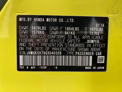 Used 2016 Honda Fit EX image 29