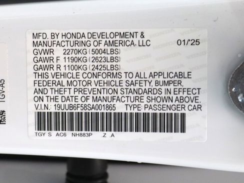 Certified 2025 Acura TLX SH-AWD w/ A-SPEC Pkg image 28