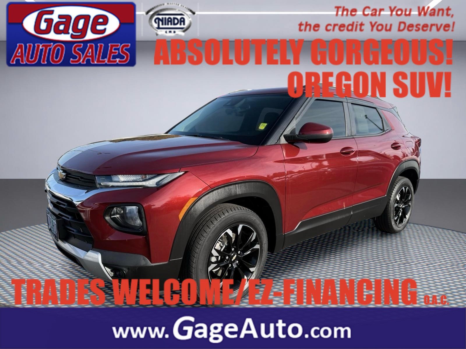 Used 2022 Chevrolet TrailBlazer LT w/ Convenience Package FWD image 1