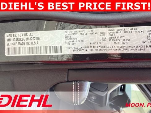 Used 2021 Jeep Grand Cherokee L Limited AWD/4WD image 28