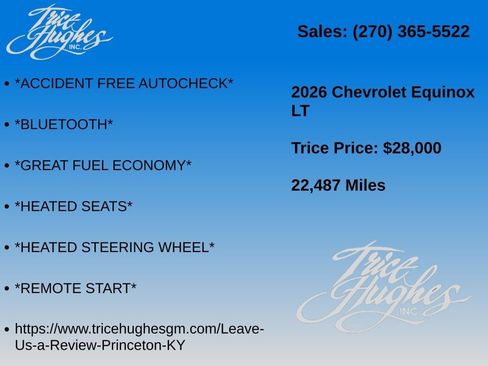 Used 2026 Chevrolet Equinox LT AWD/4WD image 7