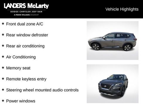 Used 2022 Nissan Rogue SL w/ SL Premium Package AWD/4WD image 6
