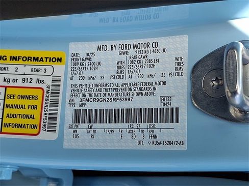 New 2025 Ford Bronco Sport Heritage w/ Convenience Package image 16