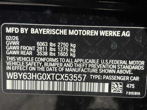 Used 2026 BMW i5 eDrive40 w/ M Sport Package RWD image 7