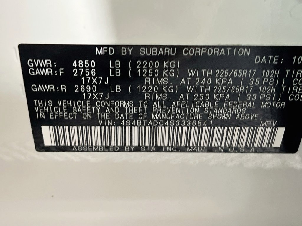 Certified 2025 Subaru Outback Premium AWD/4WD image 28