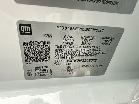 Certified 2022 Chevrolet Silverado 1500 LT AWD/4WD image 25