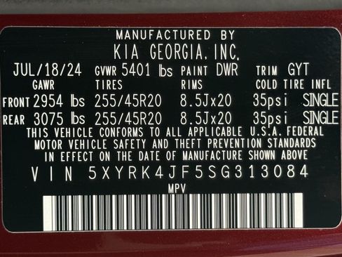 Used 2025 Kia Sorento SX FWD image 49