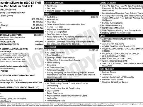 Used 2024 Chevrolet Silverado 1500 LT Trail Boss w/ Convenience Package II image 35