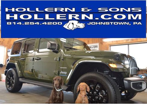 Used 2023 Jeep Wrangler Unlimited Sahara w/ Cold Weather Group image 1